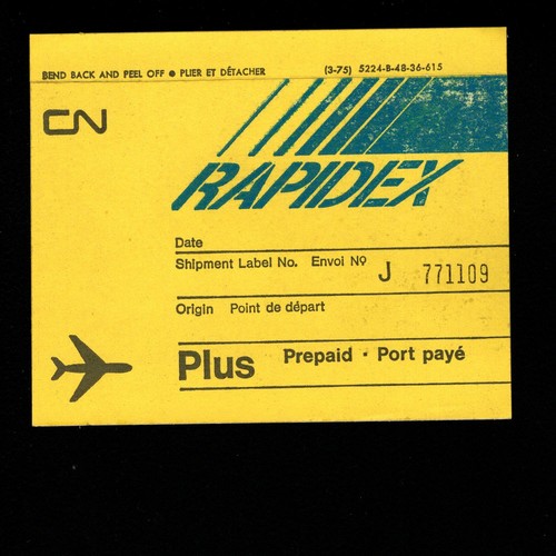 Airline memorabilia rapidex - airline,